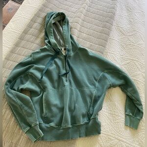 FP movement hooded half zip sweatshirt